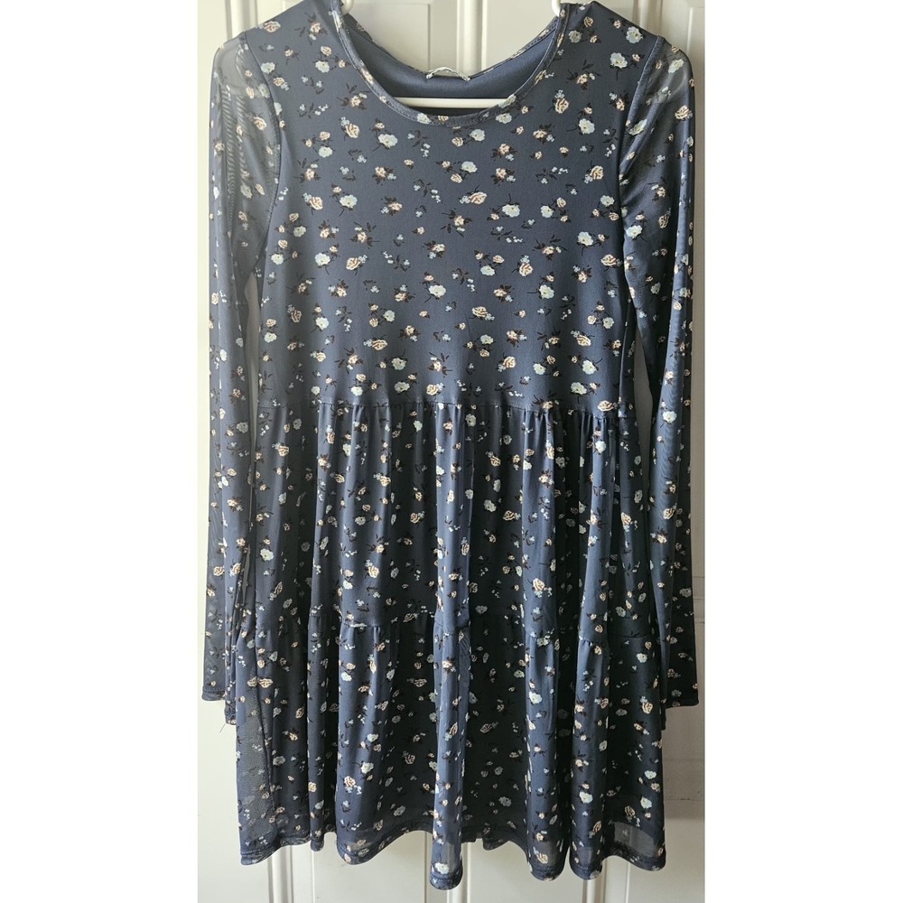 Love And Fire Floral Dress Plus Size Knee Length Dress